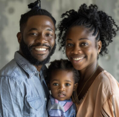 Image of Family with Young Child